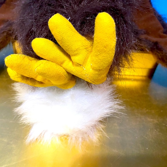 AMERICAN BALD EAGLE HARLEY FLUFFY WILDLIFE SERIES PLUSH VTG 90’s NANCO - Picture 11 of 13